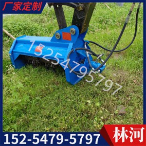 加工生產挖機液壓滾筒割草機 挖掘機改裝割草機碎枝機 園林草木綠植割草機現(xiàn)貨