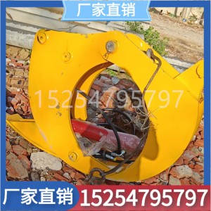 挖機刨樹墩樹根抱抓式挖樹根機 挖樹墩起樹根機 挖掘機樹根挖拔器