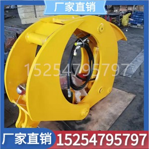 挖機斷根拔樹機 樹根挖拔器夾子 鋼材加厚耐用小型勾機屬具起樹根抓具 拔樹機