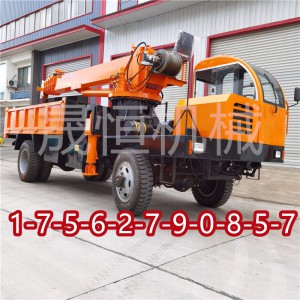 四不像隨車輪式吊車帶 自卸運沙土直臂吊起重機 柴油四驅(qū)農(nóng)用隨車吊