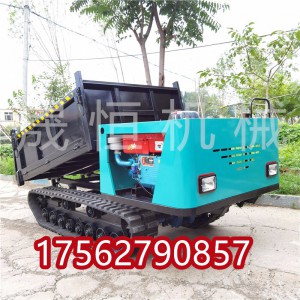 爬山虎運輸車全地形 履帶工程車山地柴油爬山王果園 農用自卸拖拉機